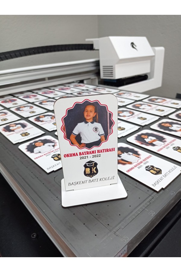 Okuma Bayramı Ahşap Plaket