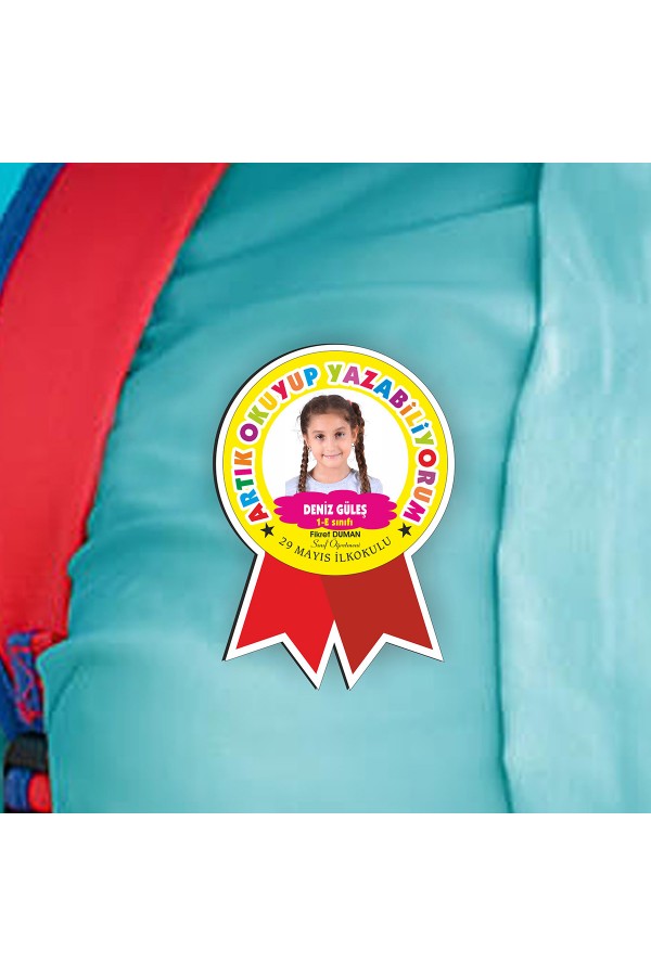 İğneli Ahşap Yaka Rozeti