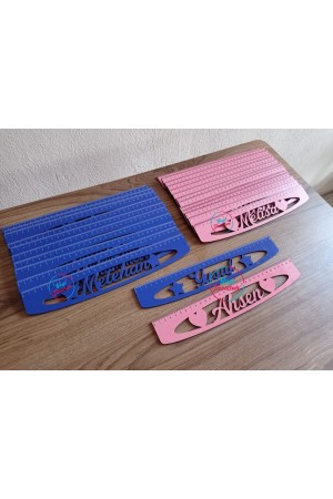 İsme Özel Ahşap Cetvel 30cm