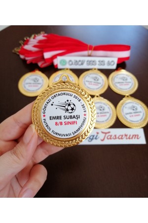 Futbol Turnuvası Şampiyonu Madalyası 