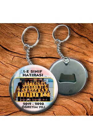 Sınıf Hatırası Buton Açacak Anahtarlık