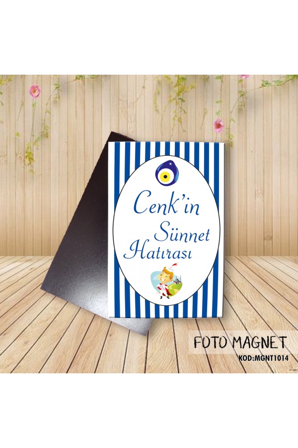 Sünnet Çocuğu Temalı Foto Magnet Dolap Magnet