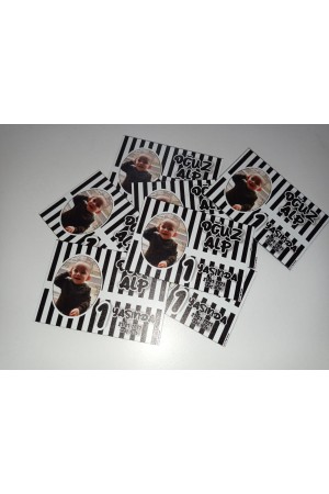 Taraftar Temalı 1 Yaş Konsepti Foto Magnet Dolap Magnet 